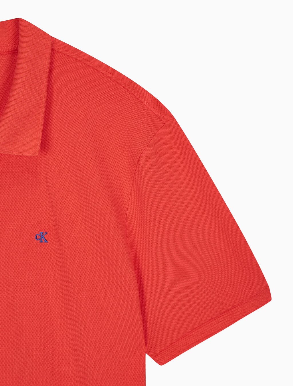 Buy 남성 레귤러핏 피케 반팔 클래식 폴로 티셔츠 in color RED ALERT