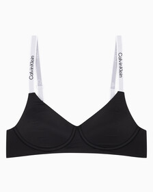 Buy 여성 테일러드 로고 AF 브라렛 in color BLACK