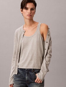 Buy 여성 코튼 트윈세트 in color GREY HEATHER