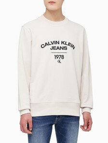 Buy 남성 커브 1978 로고 크루넥 스웨트셔츠 in color BLUR FLORAL_BLACK