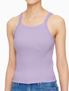 Buy 여성 2 IN 1 폴로 가디건 in color LILAC