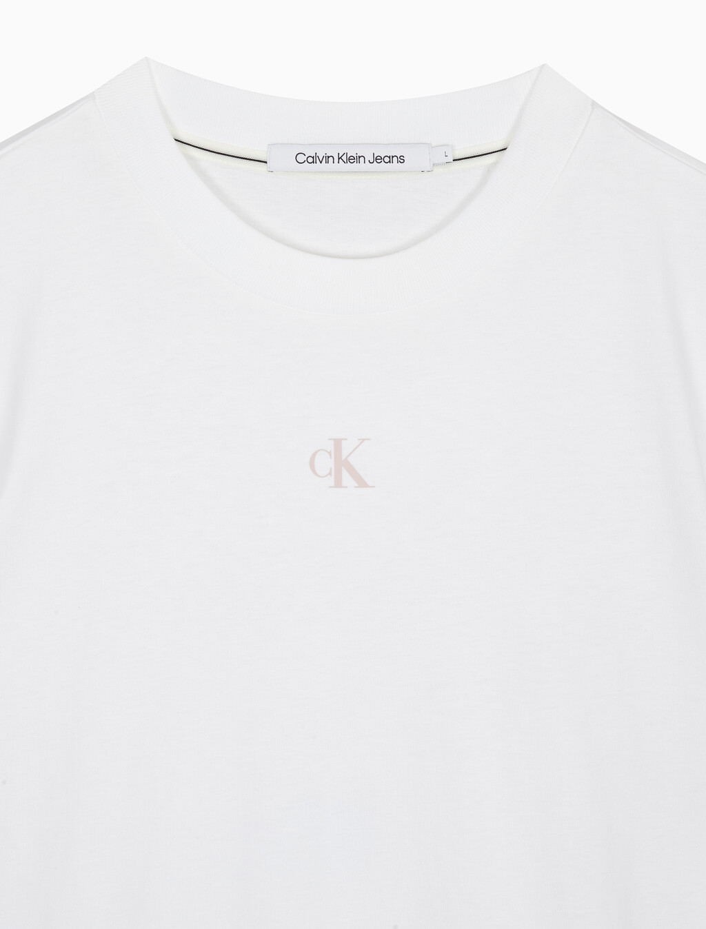 Buy 남녀공용 디퓨즈 그래픽 반팔 티셔츠 in color BRIGHT WHITE