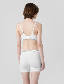 Buy 여성 모던코튼 AF 푸쉬업 브라 in color WHITE