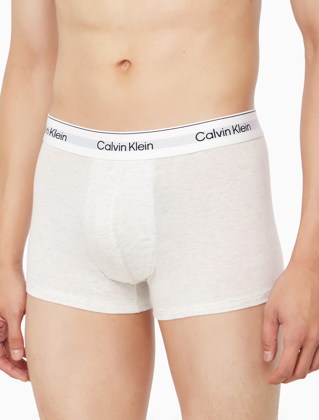 Buy 남성 아이콘 코튼 스트레치 3PK 트렁크 in color WHITE/ YELLOW / DARK NAVY