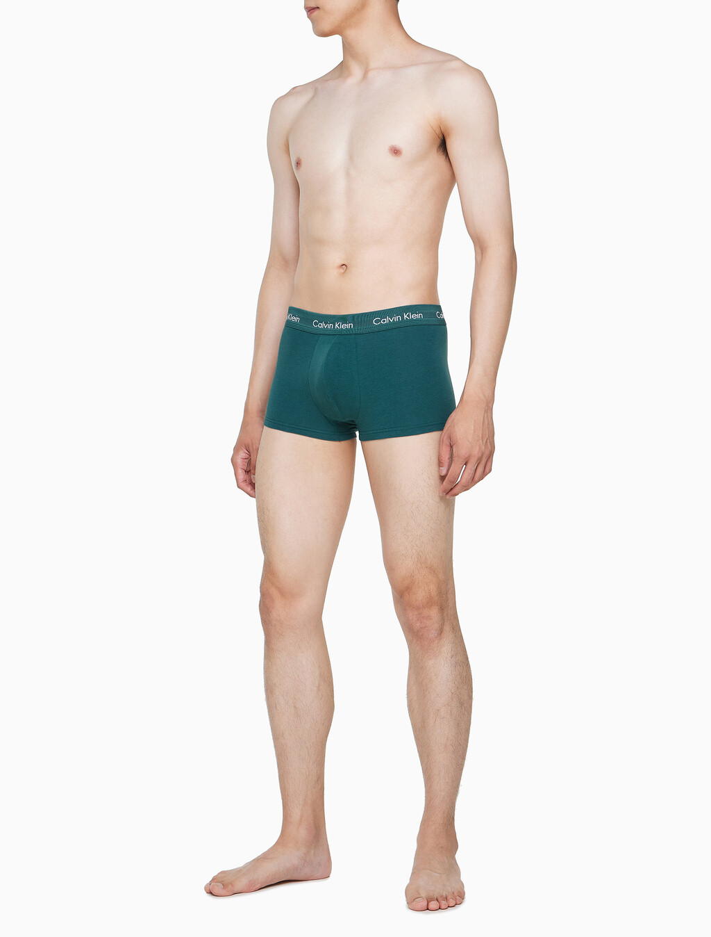 Buy 남성 코튼 스트레치 로우 라이즈 드로즈 5PK in color DARK KHAKI/GREEN/GREY/BLUE/BLACK