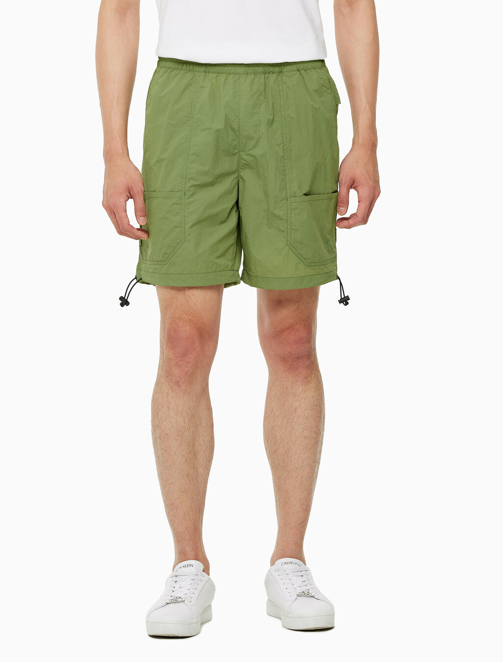 Buy 남성 기능성 나일론 UV 쇼츠 in color KHAKI