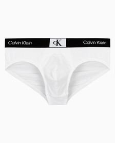 Buy 남성 1996 코튼 힙브리프 in color WHITE