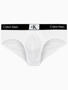 Buy 남성 1996 코튼 힙브리프 in color WHITE