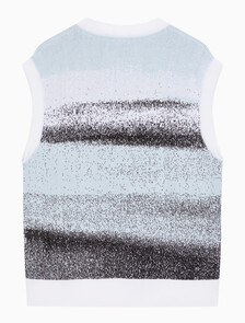 Buy 남성 릴렉스핏 스프레이 스웨터 베스트 in color TIE DYE AOP