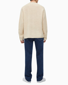 Buy 남성 롱슬리브 크루넥 스웨터 in color BEIGE