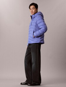 Buy 유니섹스 쉬어 라이트 다운 자켓 in color BLEACHED DENIM