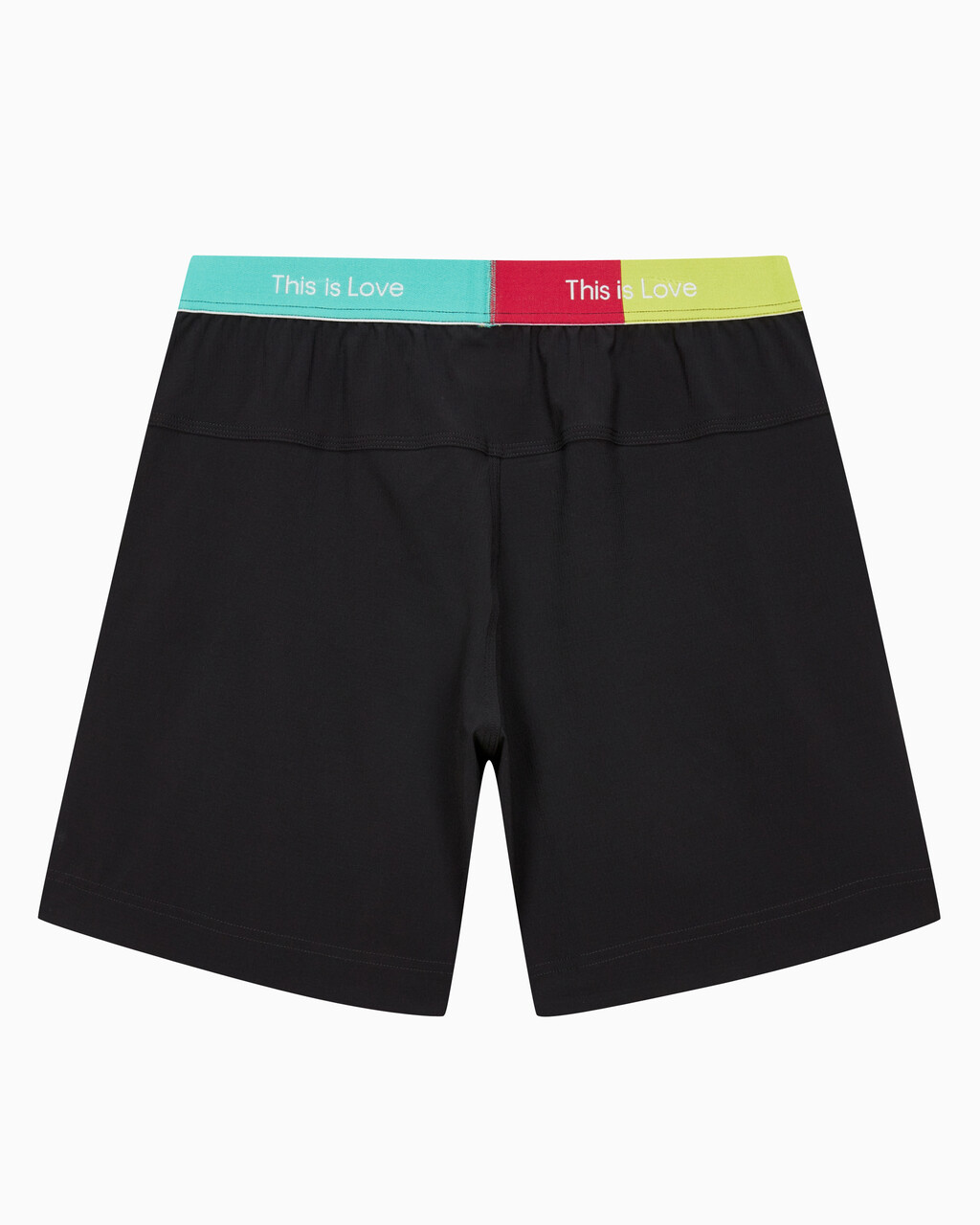 Buy 남성 레귤러 핏 프라이드 하이 스트레치 우븐 쇼츠 in color BLACK