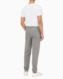 Buy 남성 스탠다드 로고 테리 조거팬츠 in color MEDIUM GREY HEATHER