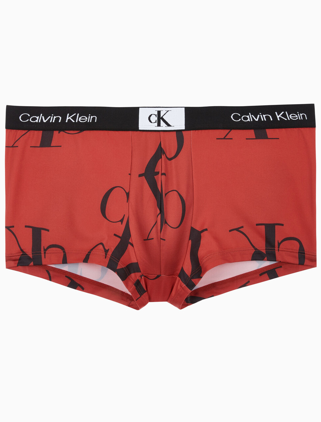 Buy 남성 1996 마이크로 로우라이즈 드로즈 in color RED/BLACK PATTERN
