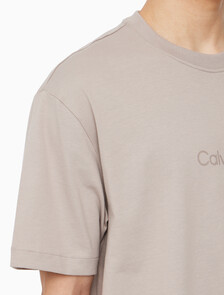 Buy 남성 릴렉스핏 헤비 코튼 크루넥 반팔 티셔츠  in color LIGHT GREY