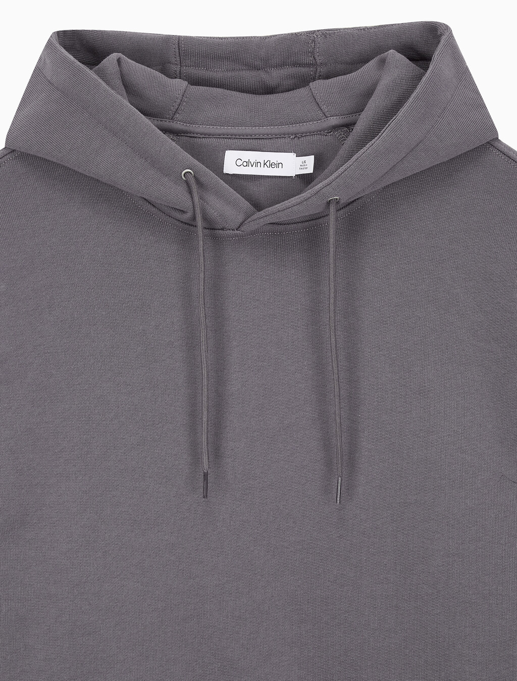 Buy 남성 테리 후디 in color CHARCOAL