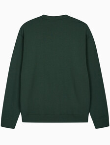 Buy 남성 프렌치테리 뱃지 크루넥 스웻셔츠 in color Navy
