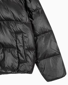 Buy 남녀공용 릴렉스 숏 블로킹 다운 푸퍼 in color CK BLACK
