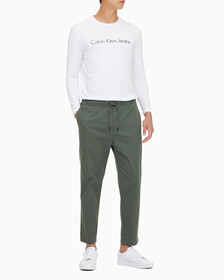 Buy 남성 슬림핏 드로코드 치노 팬츠 in color AVALON GREEN