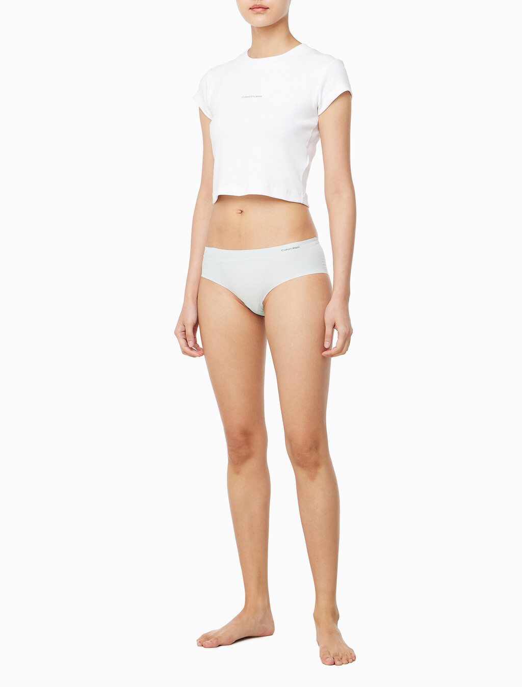 Buy 여성 인비져블 마이크로 힙스터 in color MOONLIGHT JADE