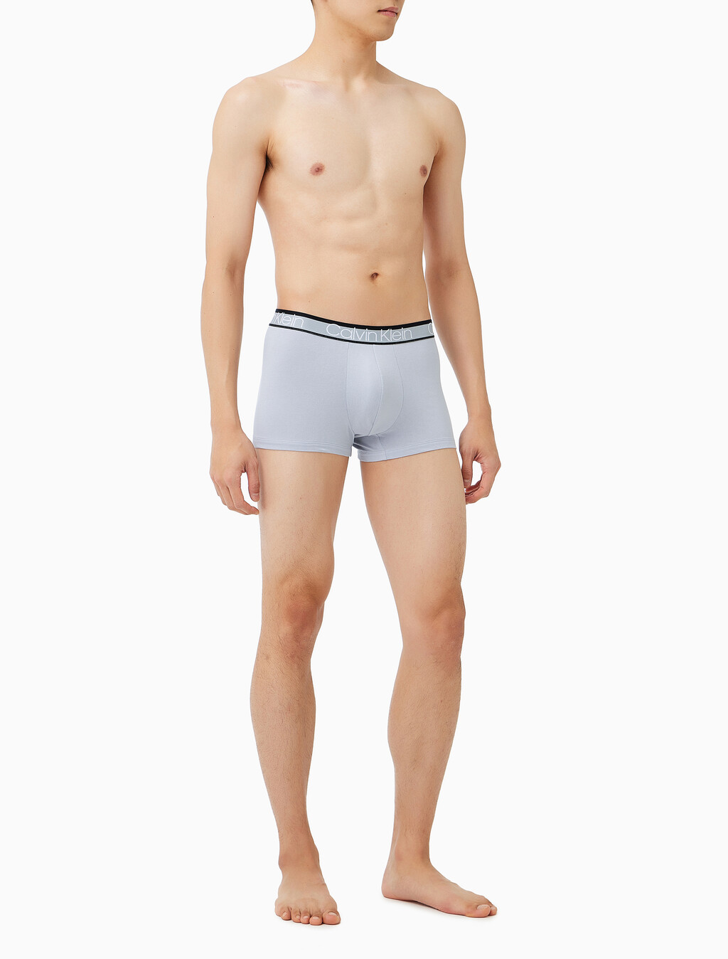 Buy 남성 WB 코튼 스트레치 버라이어티 팩 트렁크 4PK in color Blue / Black / Black / Grey