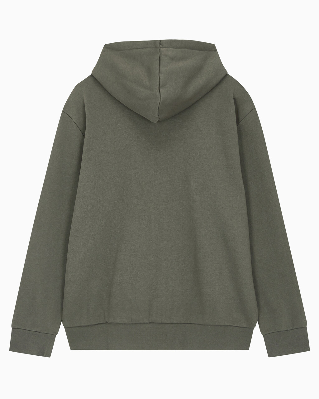 Buy 남성 아카이브 로고 플리스 집업 후디 in color CHARCOAL
