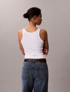 Buy 여성 립 그래픽 탱크 in color BRIGHT WHITE