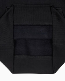 Buy 여성 릴렉스핏 CK 스몰 로고 기모 후디 in color BLACK BEAUTY