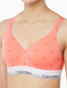 Buy 여성 아이콘 코튼 모달 리프트 브라렛 in color Coral