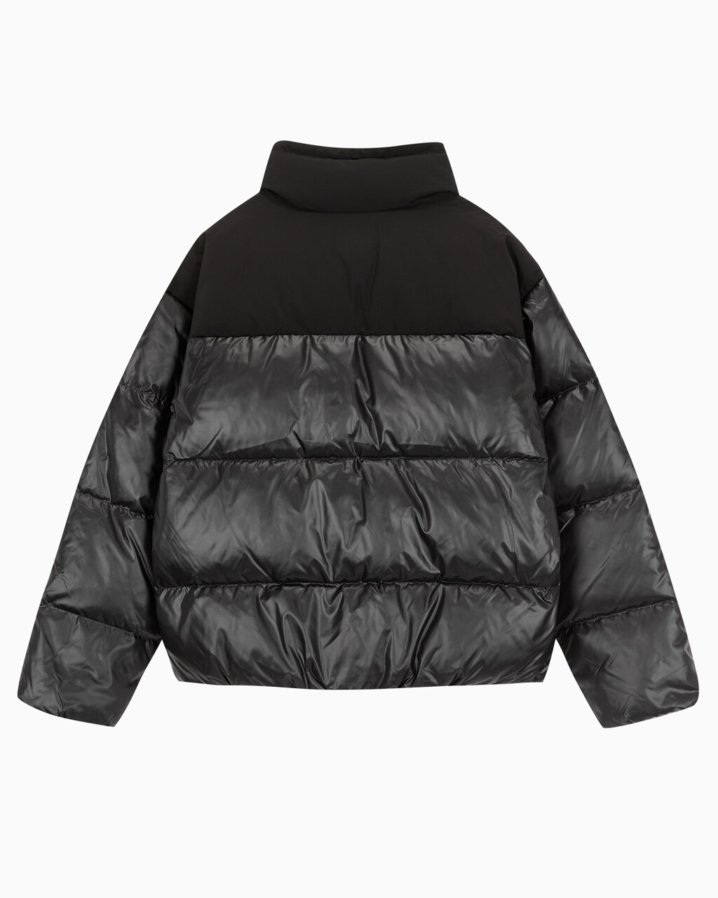 Buy 남녀공용 릴렉스 숏 블로킹 다운 푸퍼 in color CK BLACK