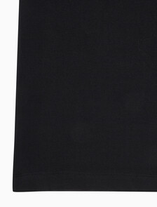 Buy 여성 레귤러핏 스몰 모노그램 로고 반팔 티셔츠  in color CK BLACK