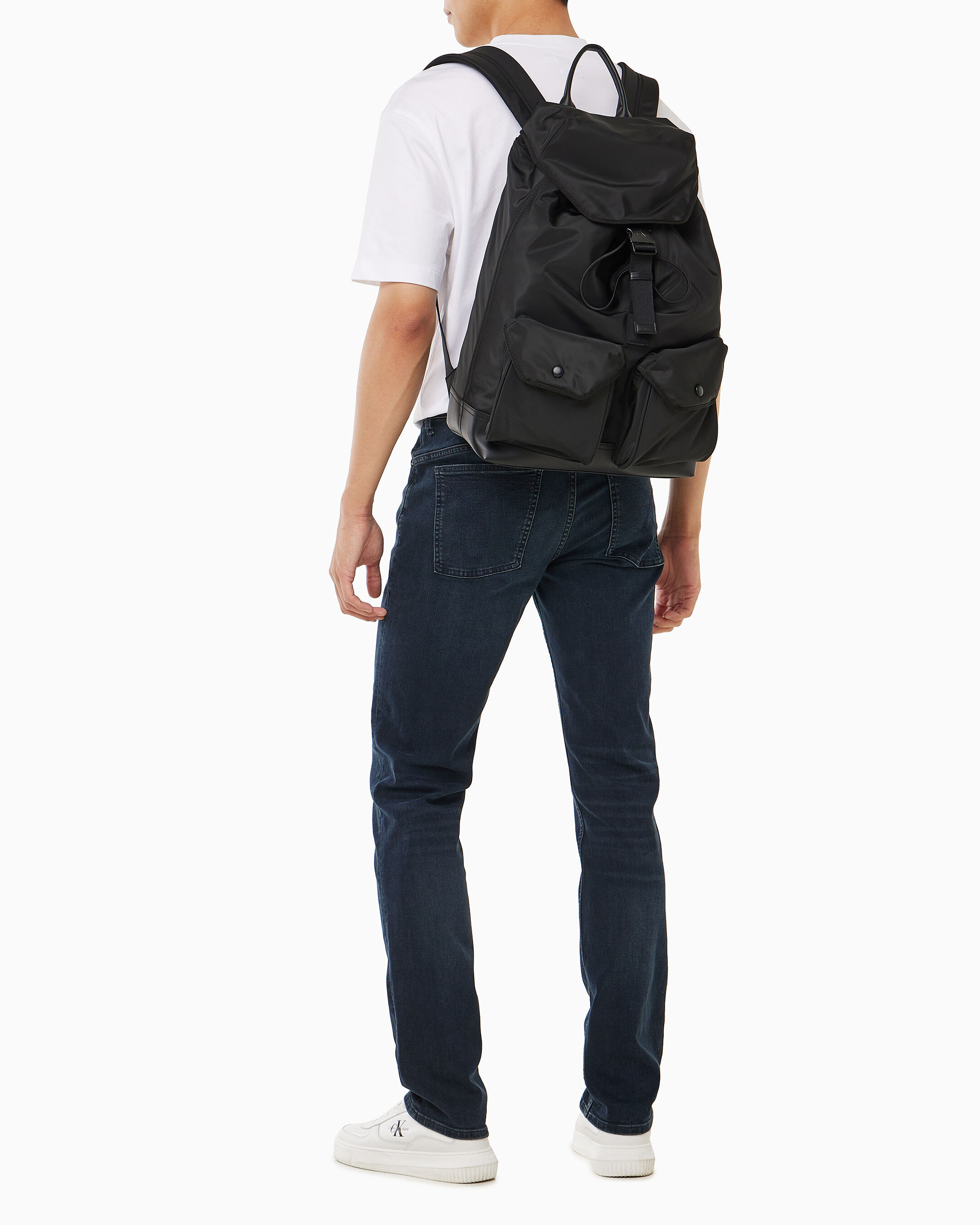 バックパック・リュック  CKJ Speed Clip Flap Backpack 47 Calvin KleinCKJ Speed Clip Flap Backpack 47 (Calvin Klein