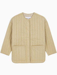 Buy 여성 퀼팅 라이너 자켓 in color TRAVERTINE