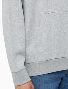 Buy 남성 롱슬리브 아카이브 플리스 후디 in color GREY HEATHER
