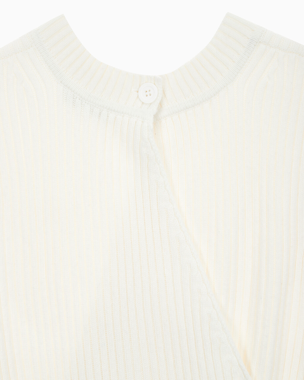 Buy 여성 캐시미어 백 디테일 탱크 in color WHITE