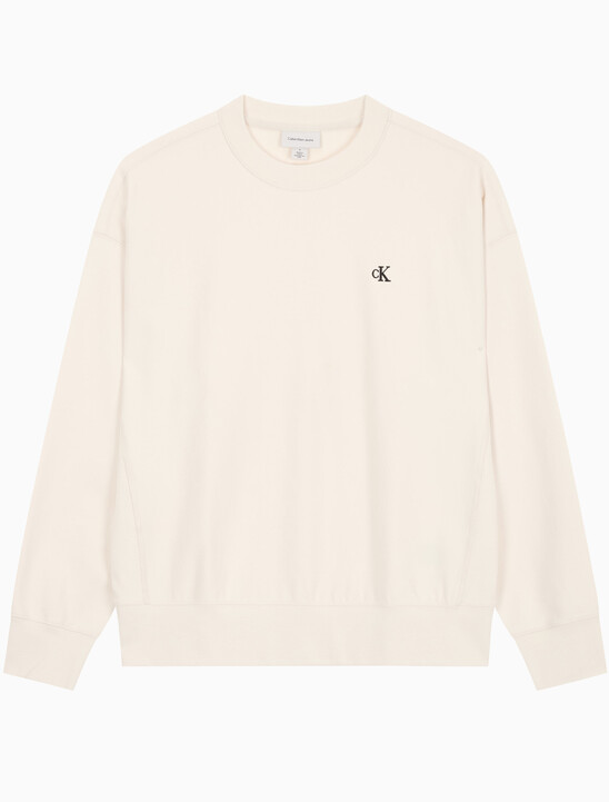 남성 프리미엄 테리 모노그램 크루넥 스웻셔츠