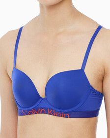 Buy 여성 퓨쳐 쉬프트 마이크로 AF 푸쉬업 브라 in color SPECTRUM BLUE/SPICY ORANGE