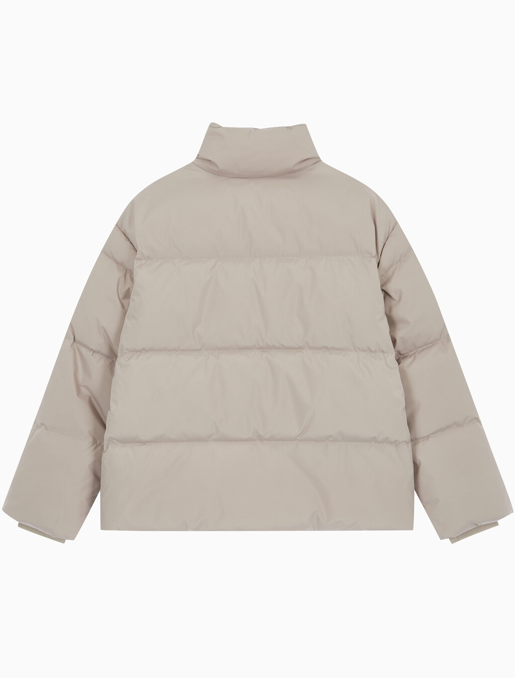 Buy 여성 숏랭스 스탠드 카라 푸퍼 다운 재킷 in color BROWN