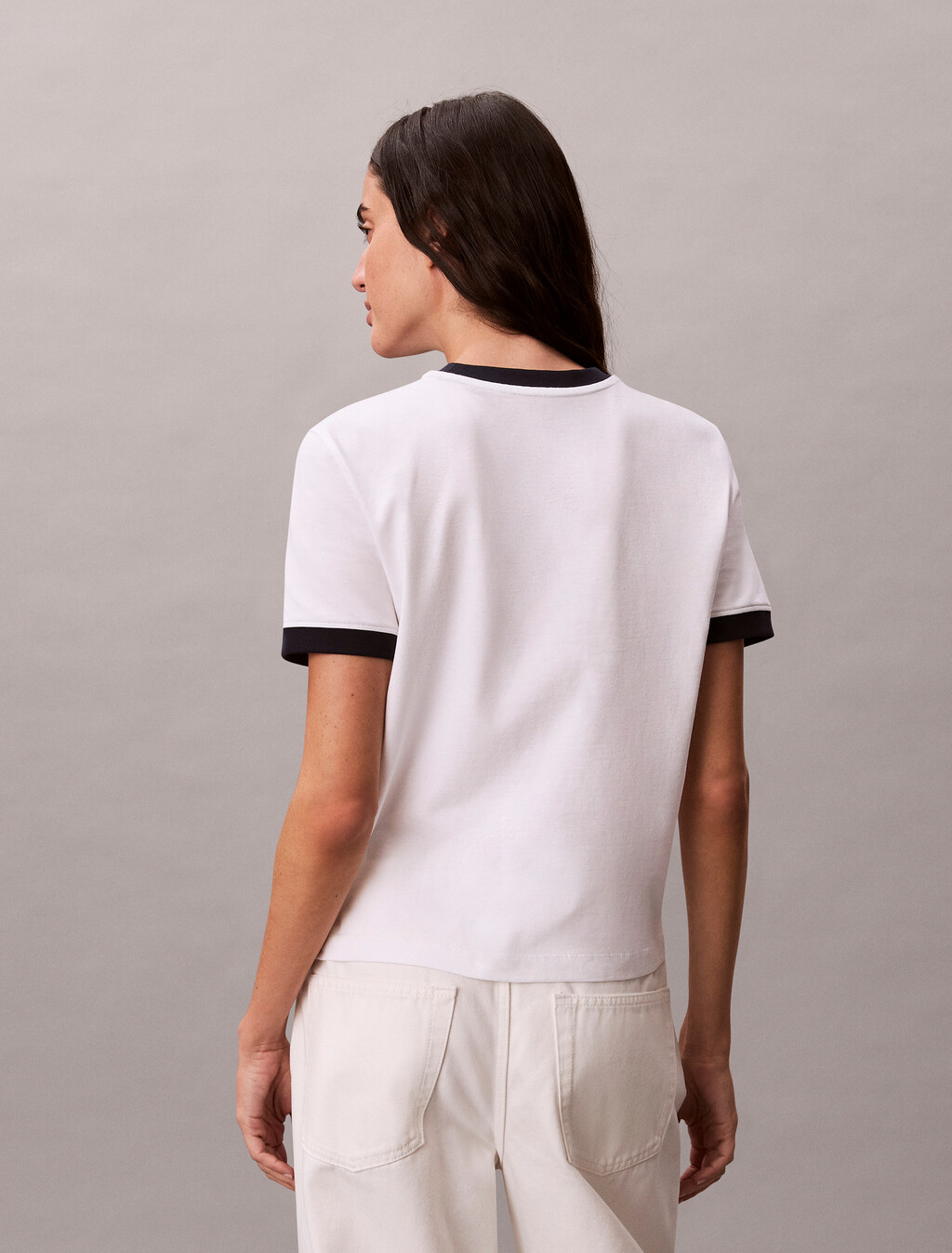 Buy 여성 캘빈클라인 링거 티 in color BRIGHT WHITE