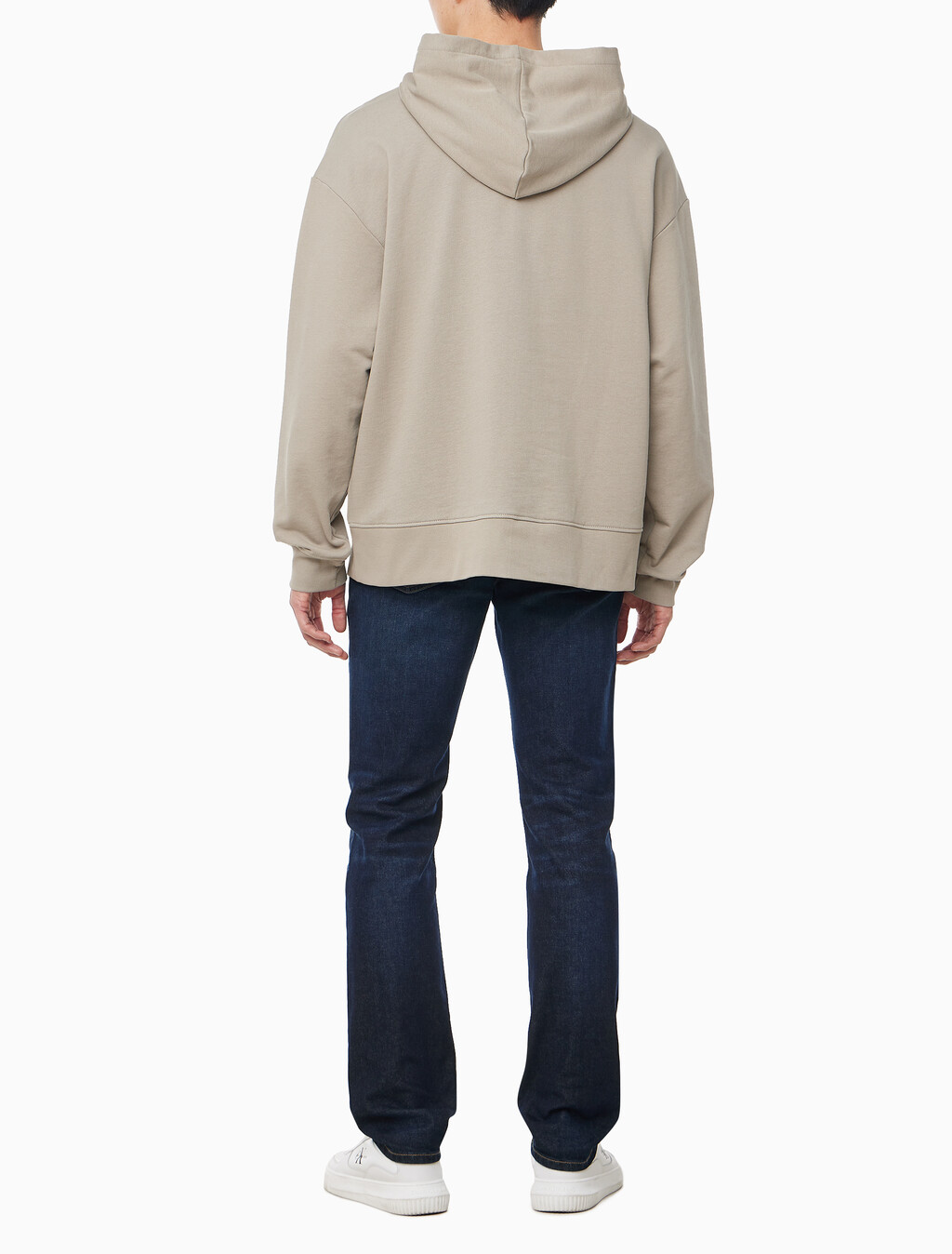 Buy 남성 릴렉스핏 스탠다드 로고 후드 티셔츠 in color VINTAGE KHAKI