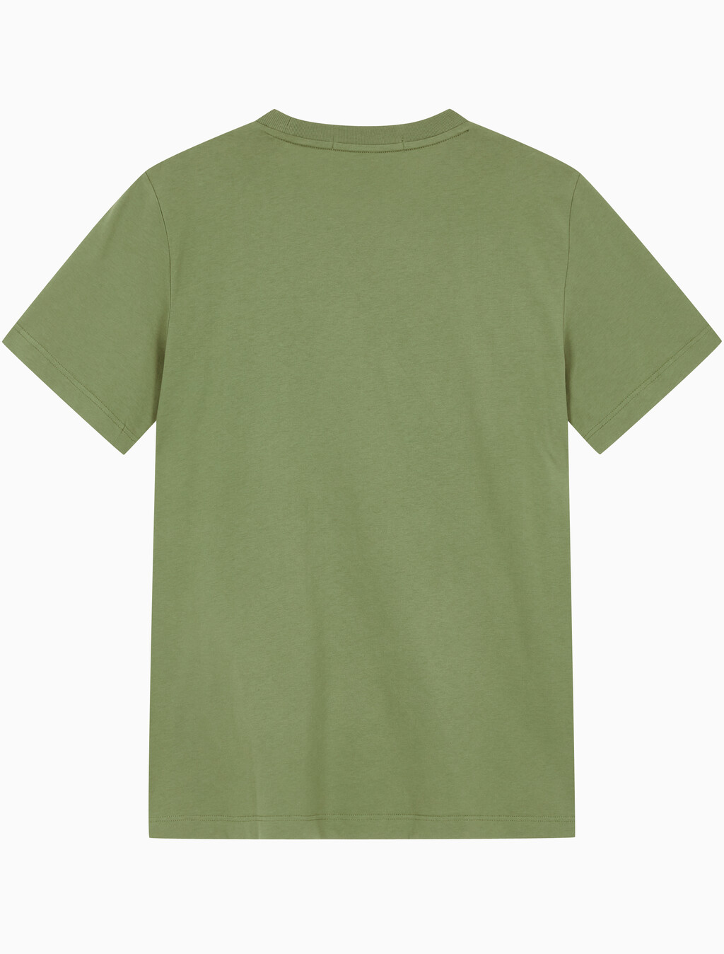 Buy 남성 레귤러핏 모노그램 엠브로이더리 로고 반팔 티셔츠  in color KHAKI