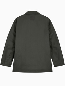 Buy 남성 콘트라스트 카라 카코트 in color CHARCOAL