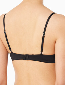 Buy 여성 미니멀리스트 AF 푸쉬업 브라 in color BLACK