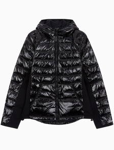 Buy 여성 슬림핏 다운 재킷 in color BLACK