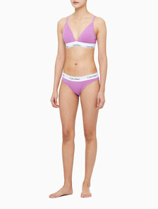 Buy 여성 모던 코튼 AF 비키니 in color IRIS ORCHID