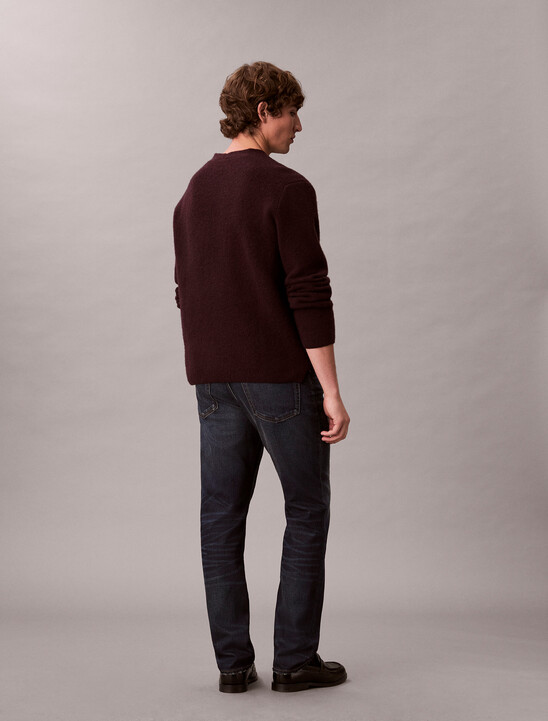 남성 슬림핏 바인 스트리트 데님