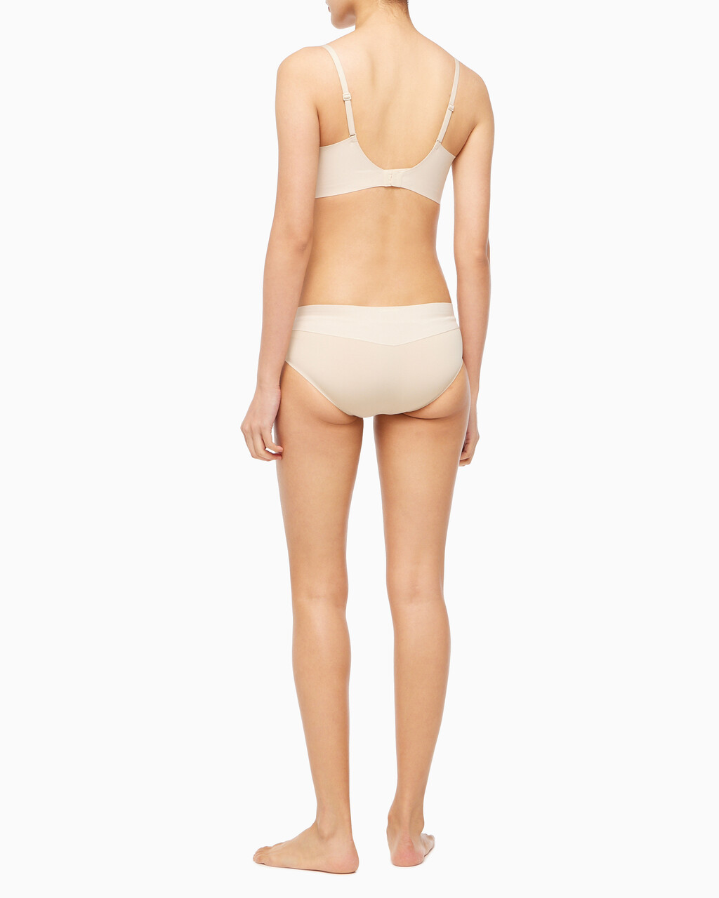 Buy 여성 인비저블 AF 푸쉬업 플런지 브라 in color CLASSIC BEIGE