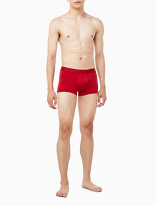 Buy 남성 CK 블랙 마이크로파이버 트렁크 in color Brown