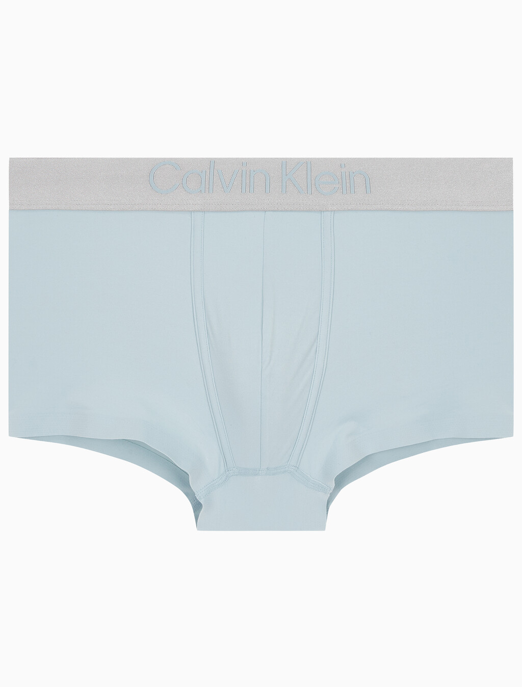 Buy 남성 브러시드 마이크로파이버 스트레치 로우 라이즈 트렁크 in color Light Blue