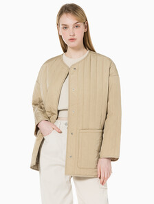 Buy 여성 퀼팅 라이너 자켓 in color TRAVERTINE